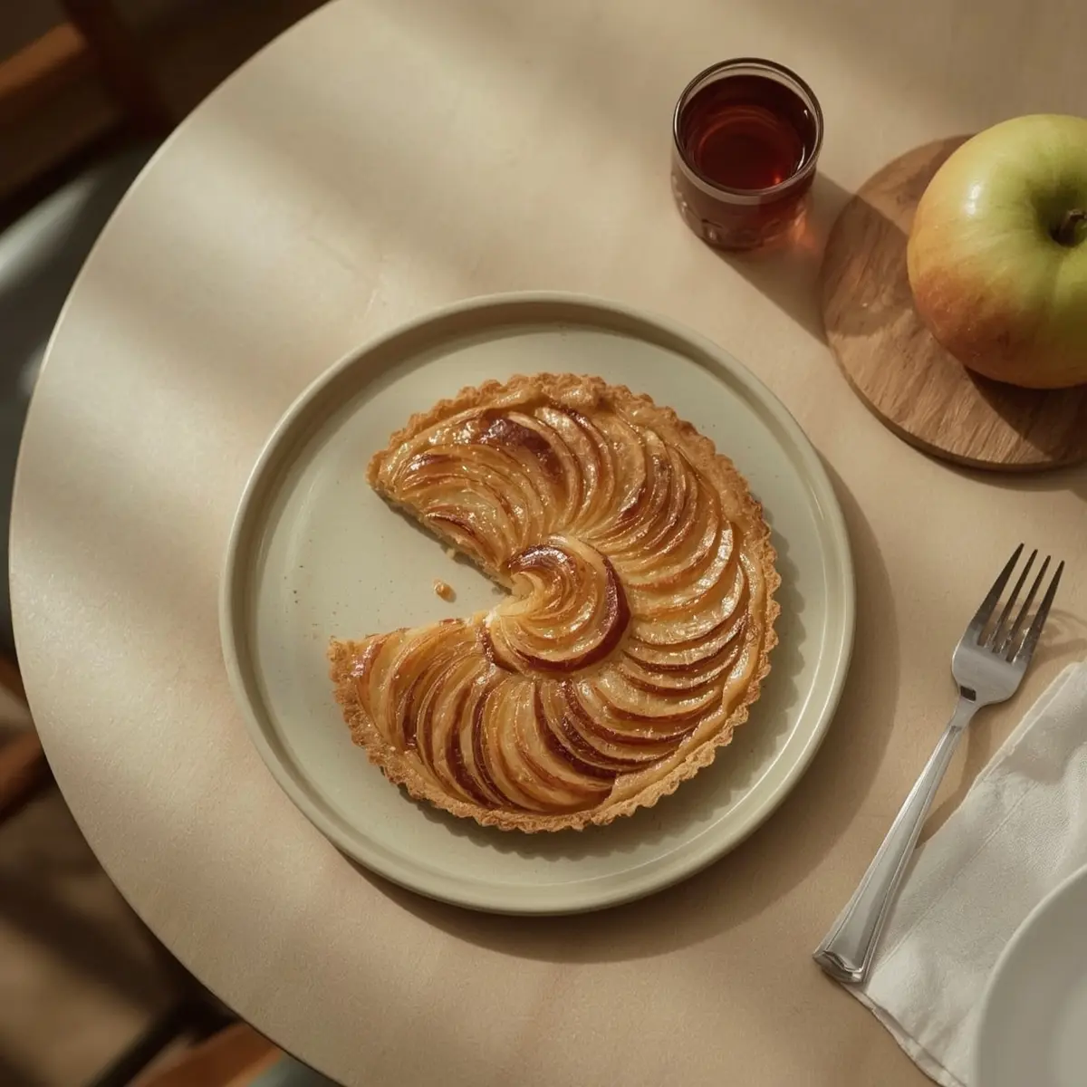 Tarte Fine Pommes & Amandes